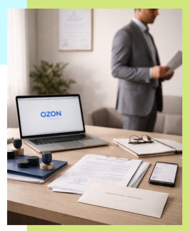 Отказное письмо для Ozon в Минеральных Воде от 3625 р. | Сертэкс